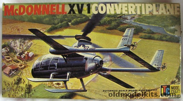 ITC 1/32 McDonnell XV-1 Convertiplane, 3729-149 plastic model kit